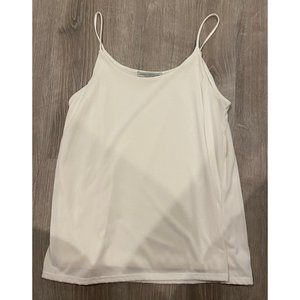 Green Envelope White Tank Top (size S)